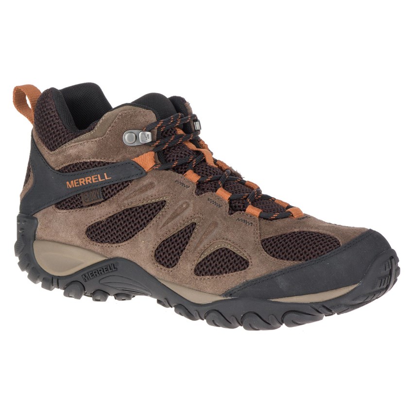 Chaussures Randonnée Merrell Yokota 2 Mid Waterproof Marron Homme | T.T.SMPQ